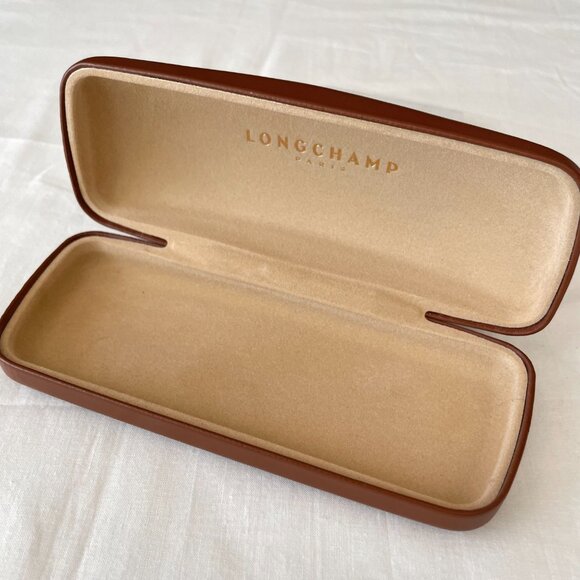 Longchamp Paris Sunglasses Case Brown - Picture 2 of 6